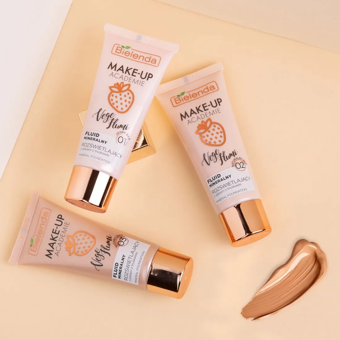Bielenda MAKE-UP ACADEMIE - Mineral Foundation VEGE FLUMI 30g