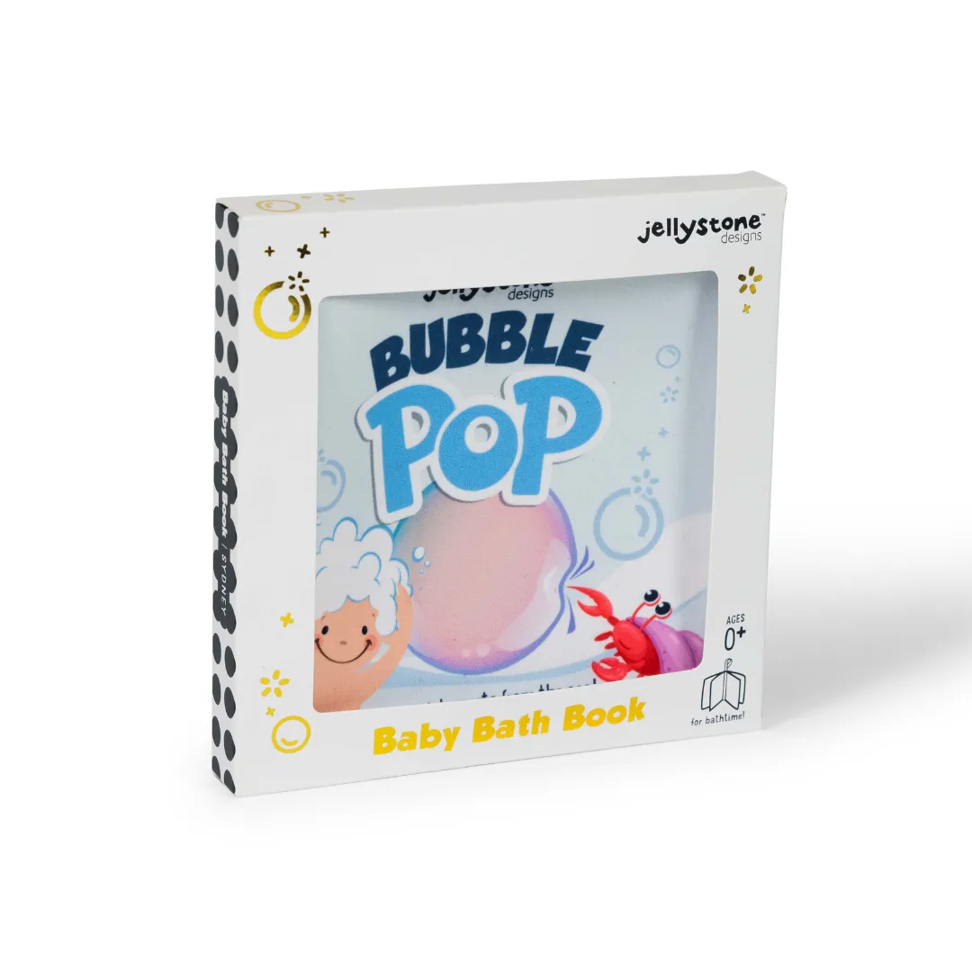 Jellystone Designs Bubble Pop Baby Bath Book