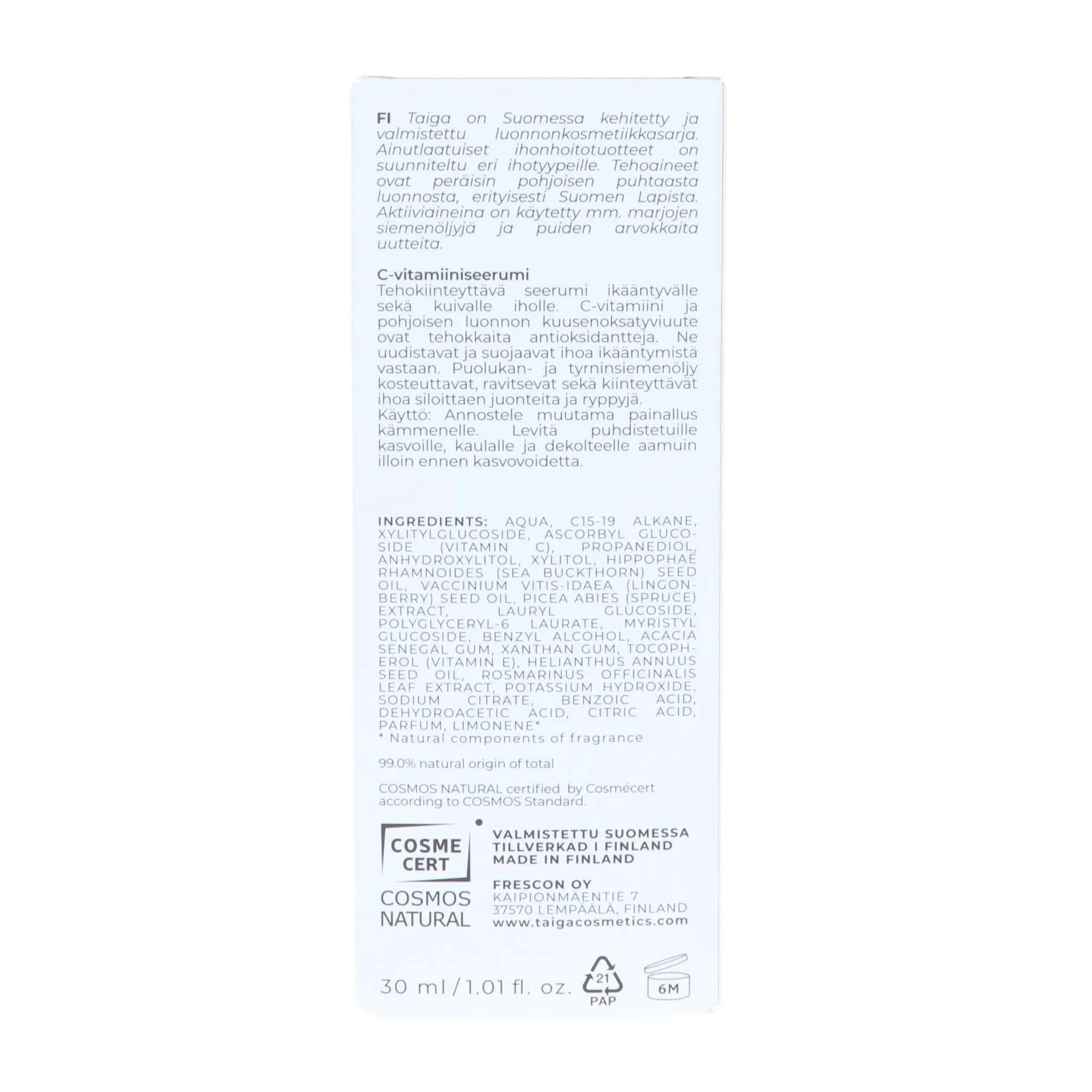 Vitamin C Serum Anti-Age, 30 ml